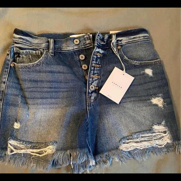 Kancan Jean shorts. - Picture 1 of 3